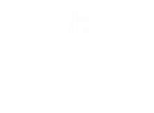 Bild- und Schriftmarke der Basketballabteilung des Turnvereins Geldern 1862 e.V. in weißer Farbe